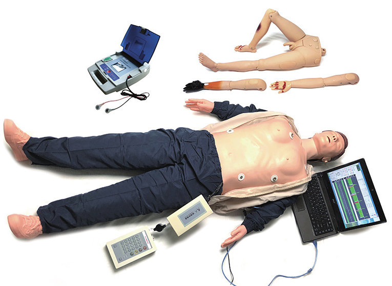 HL/BLS700 高级心肺复苏 AED除颤模拟人（计算机控制 三合一组合）